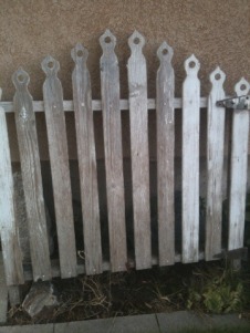 An old wooden gate that I fell in love with, but can't seem to find anything to write about it.